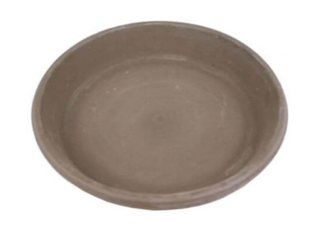 Terracotta Grey Saucer | 11cm