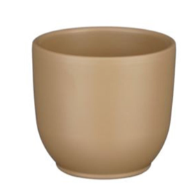 Tusca Beige Small Plant Pot | 8.5cm