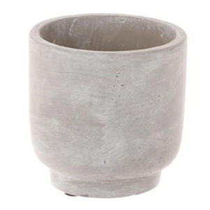 Abilene Grey Plant Pot | 8.5cm