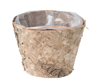 Natural Birch Bark Plant Pot | 9cm